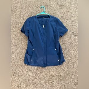 jaanuu navy blue scrubs set